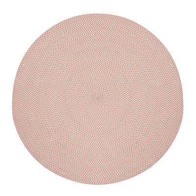RODHE Round rug in beige, Ø 150 cm