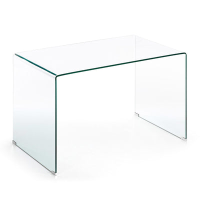 BURANO Stakleni radni stol 125 x 70 cm