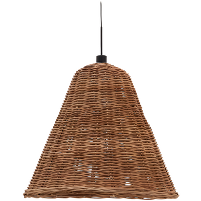 CALVIA Rattan ceiling lamp shade in a natural finish Ø 60 cm