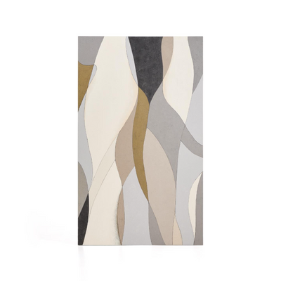 MARVILO sivo i senf apstraktno platno 120 x 200 cm