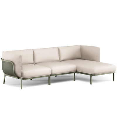 CABLA 3-seater sofa with lounge chair