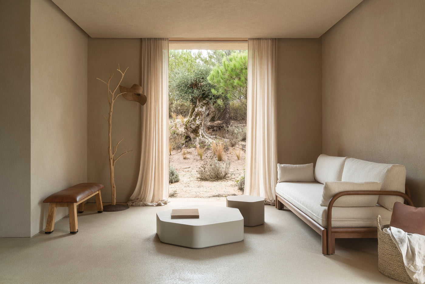 Combining Styles: Modern Minimalism + Rustic Details