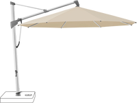 SOMBRANO® S+ Suncobran - Okrugli - Aluminijski okvir, eloksiran prirodni