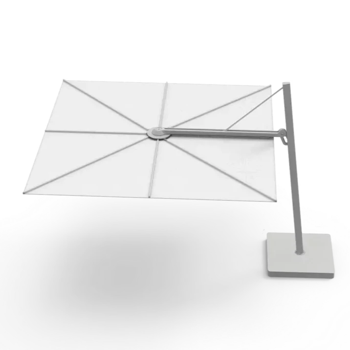 VERSA UX cantilever suncobran - Architecture, square 3 m, 80°