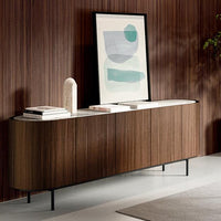 LAKE 5-door sideboard with ceramic top