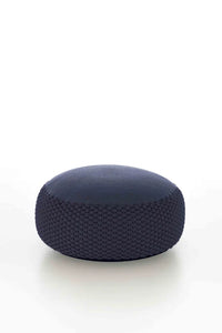 BIG STONE Ottoman padded with polystyrene microspheres with C-04 braiding