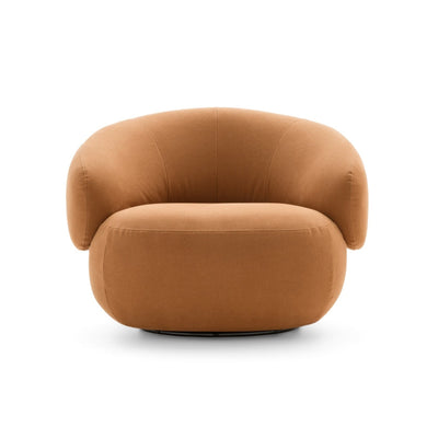 PACIFIC Armchair with swivel base