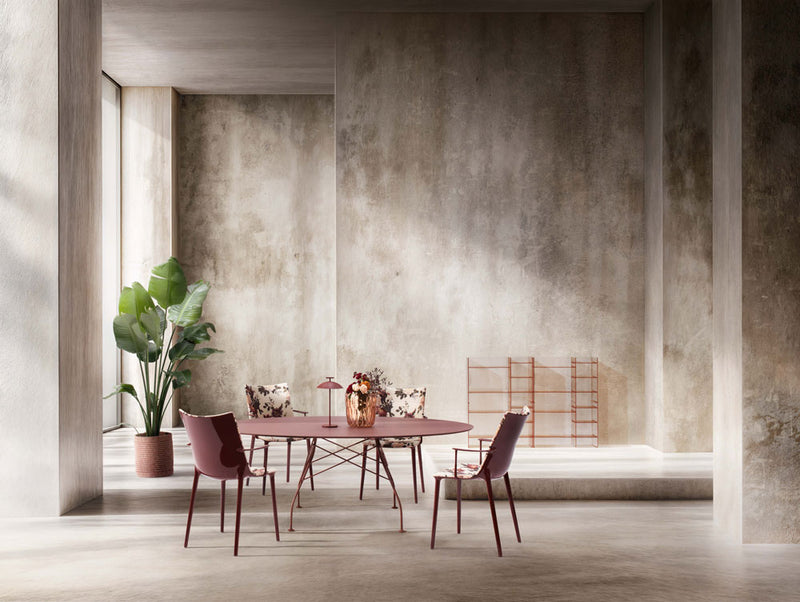 HHH Stolica s tapeciranom tkaninom