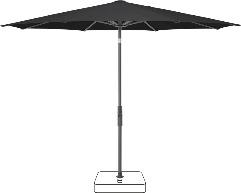 TWIST Parasol, 240 x 240 cm