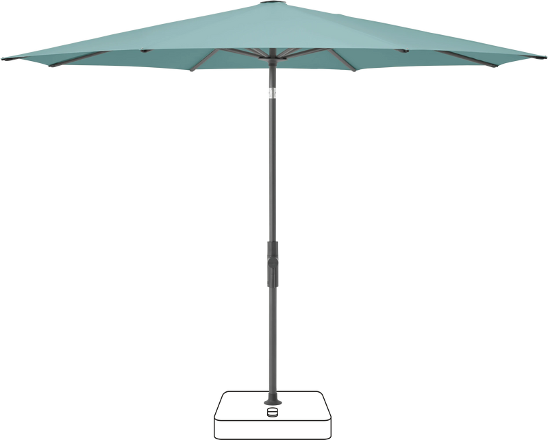 TWIST Parasol, 240 x 240 cm
