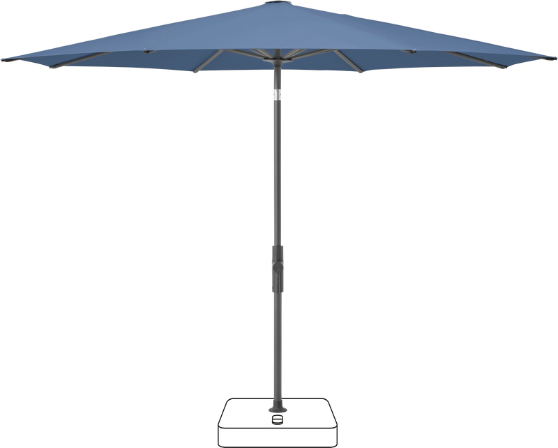 TWIST Parasol, 240 x 240 cm