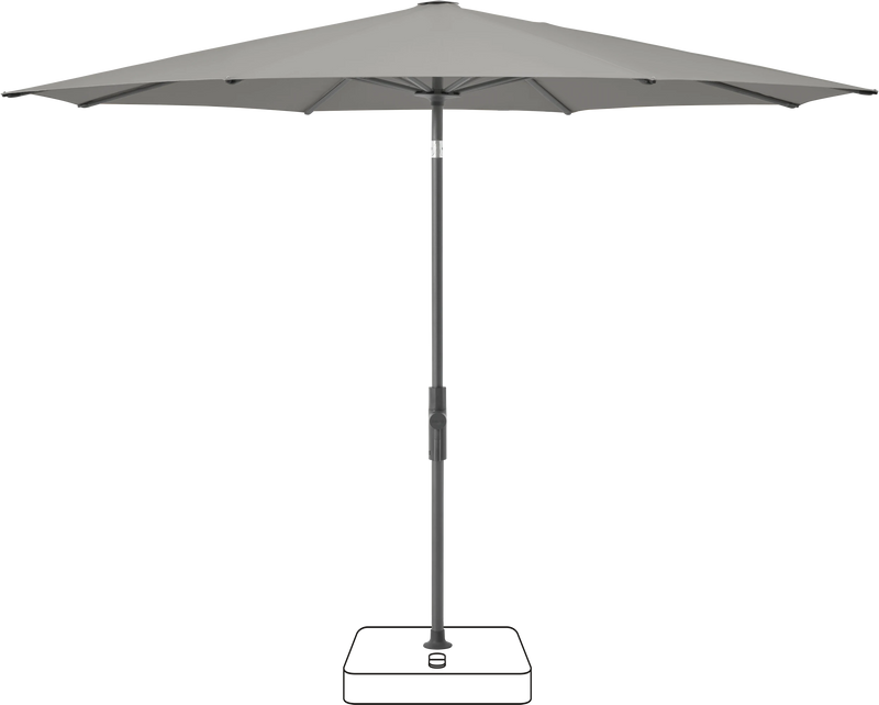TWIST Parasol, 240 x 240 cm