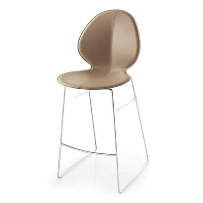 BASIL Stool with metal base