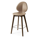 BASIL Stool with wooden base