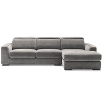 CAST 3-seater maxi sofa with right side chaise longue