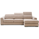 CAST 3-seater maxi sofa with right side chaise longue