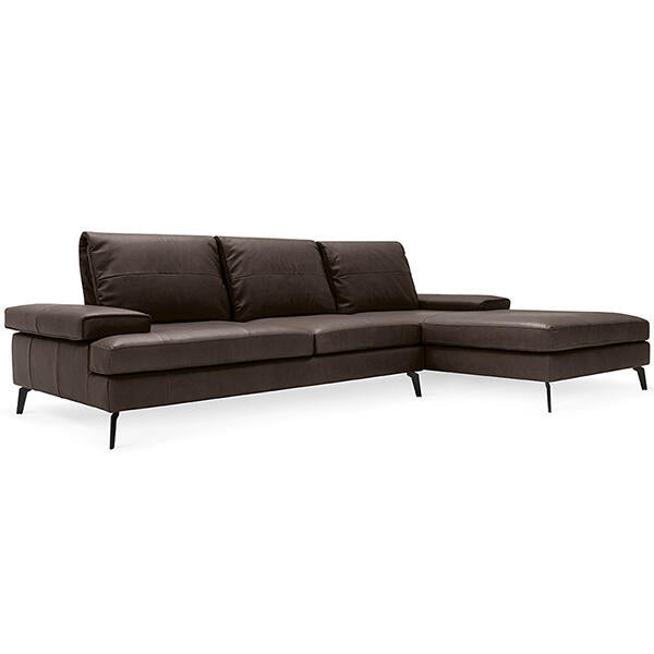LANDA 3-seater sofa with chaise longue