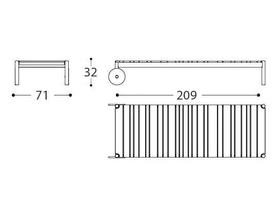 BARCODE Relax ležaljka