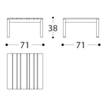 BARCODE Stolić za kavu