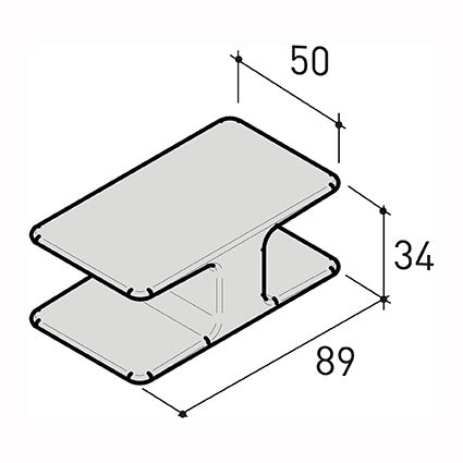 BELT Cement coffee table