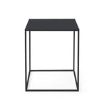 THIN Pravokutni stolić za kavu s metalno-keramičkom pločom, 40 cm