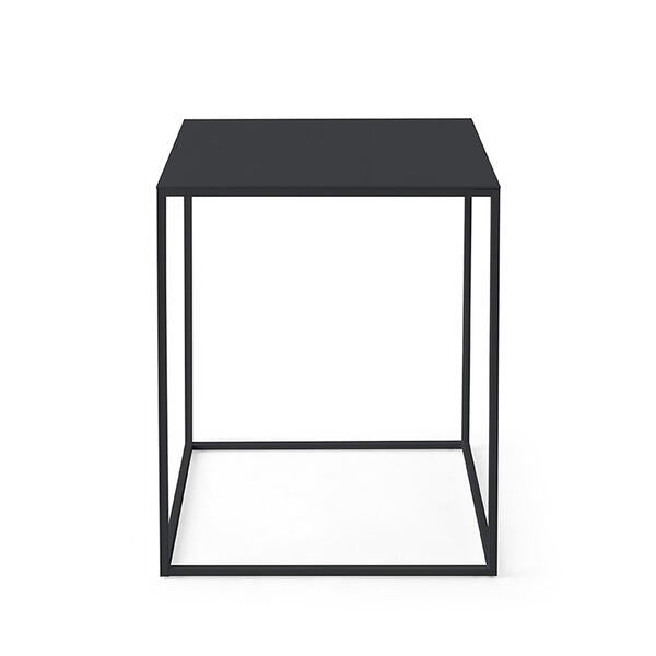 THIN Pravokutni stolić za kavu s metalno-keramičkom pločom, 40 cm