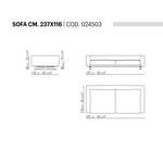 CAMPIELLO Stand-alone sofa