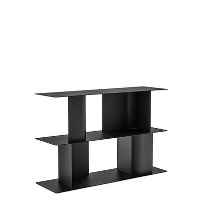 CARV Metal bookcase with weighted base