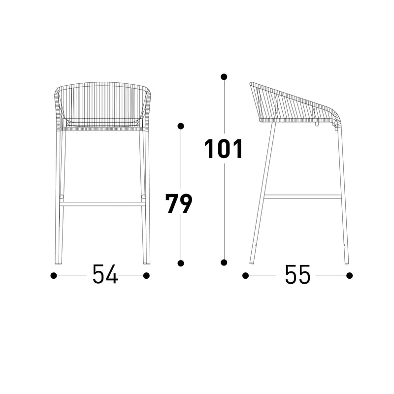 CRICKET Barska stolica