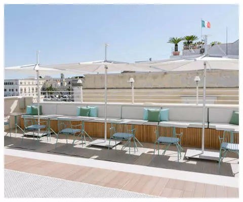 INFINA Garden Parasol, 3 x 3 m square