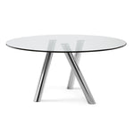 RAY Okrugli stakleni blagovaonski stol