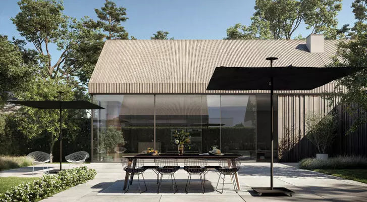 INFINA Garden Parasol, 3 x 3 m square