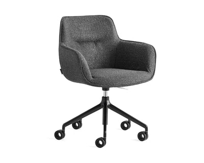 COCOON Upholstered office armchair