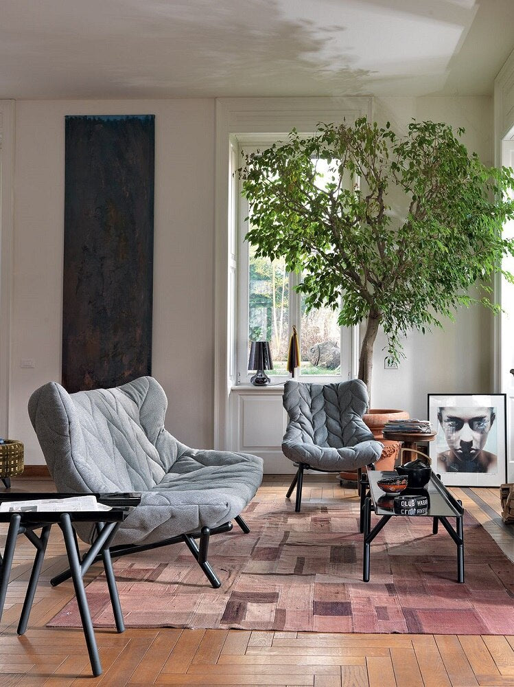 FOLIAGE Fotelja od baršuna