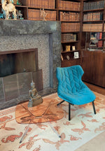 FOLIAGE Fotelja od baršuna