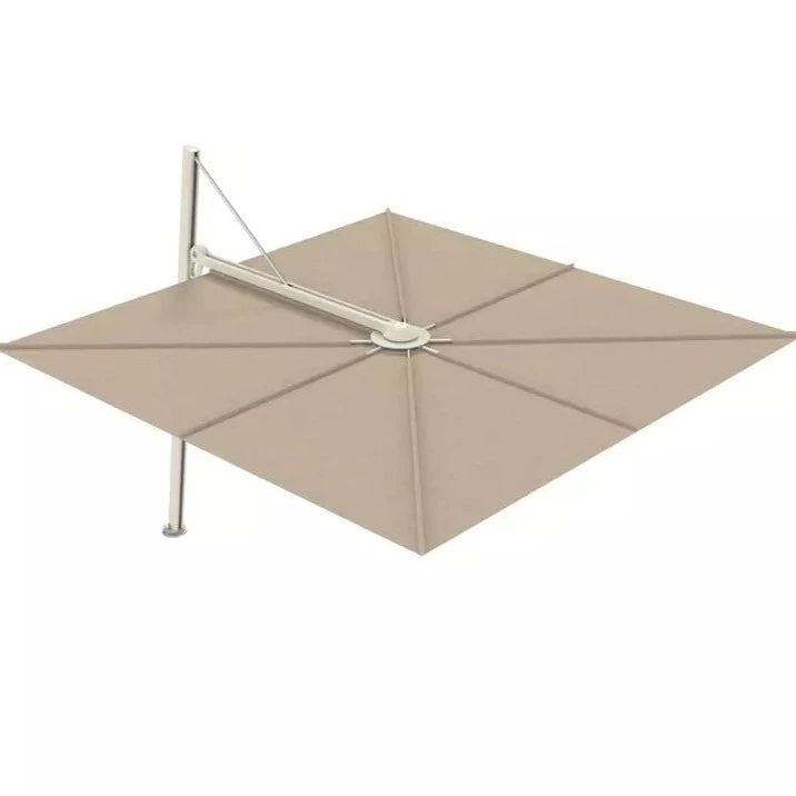 Versa UX cantilever umbrella - Sand, Square 3 m, 80°