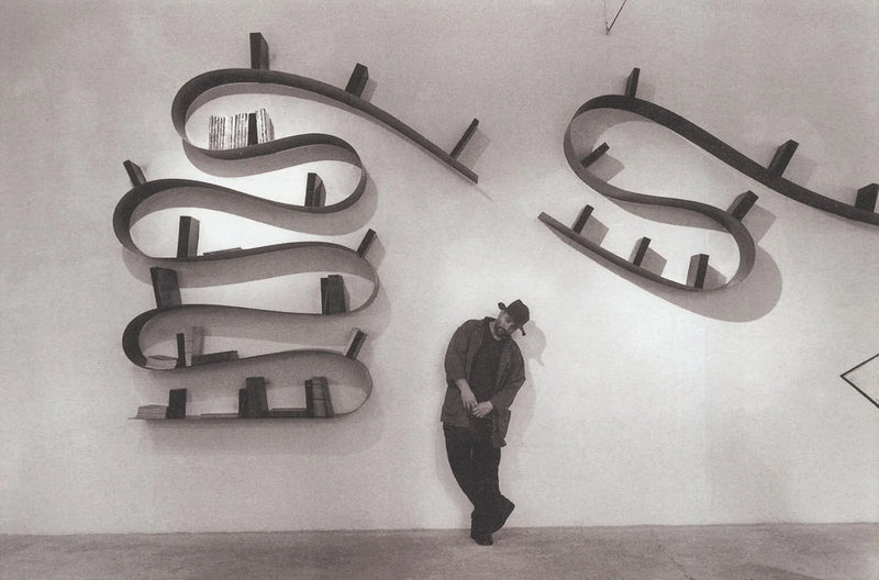 BOOKWORM METAL Sa 7 držača za knjige / 3,2 m