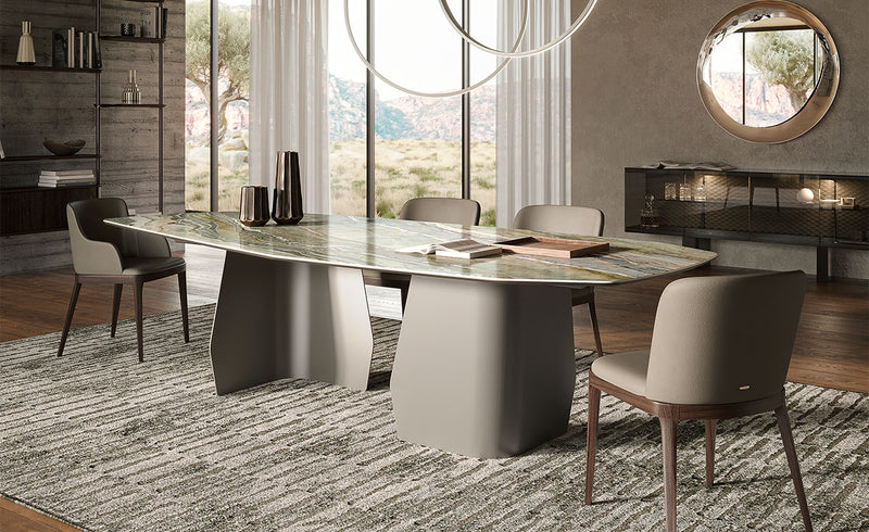 SENATOR KERAMIK Blagovaonski stol u obliku poligona