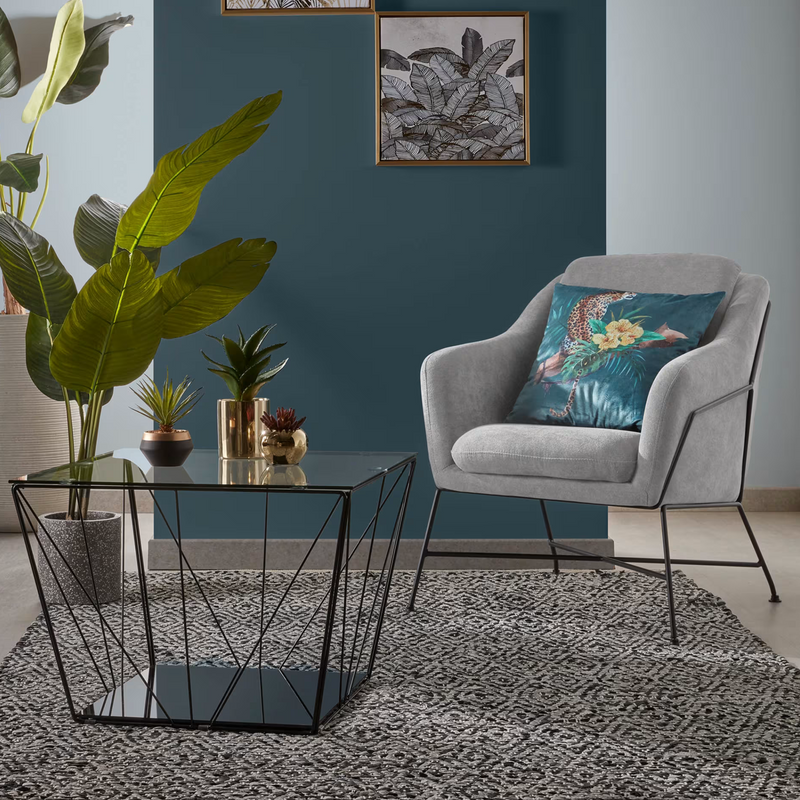 BRIDA Fotelja u svijetlo sivoj boji