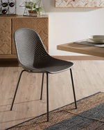 QUINBY Outdoor dining chair in grey