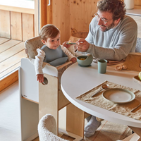 NOW High chair birch veneer