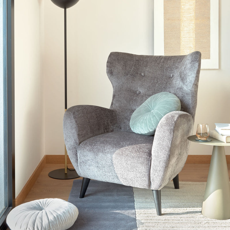 SHIREL Pomoćni stolić u zelenoj boj, Ø 40 cm 