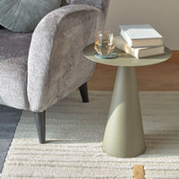 SHIREL Side table Ø 40 cm green