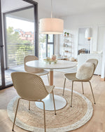 QUINBY Outdoor dining chair in beige