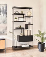 SHANTAY Bookcase 80 x 168 cm