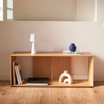 ARENYS Outdoor metal table lamp in a black painted finish