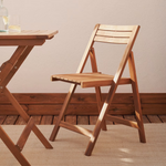 SADIRAR Sklopiva vanjska stolica od čvrstog drva bagrema