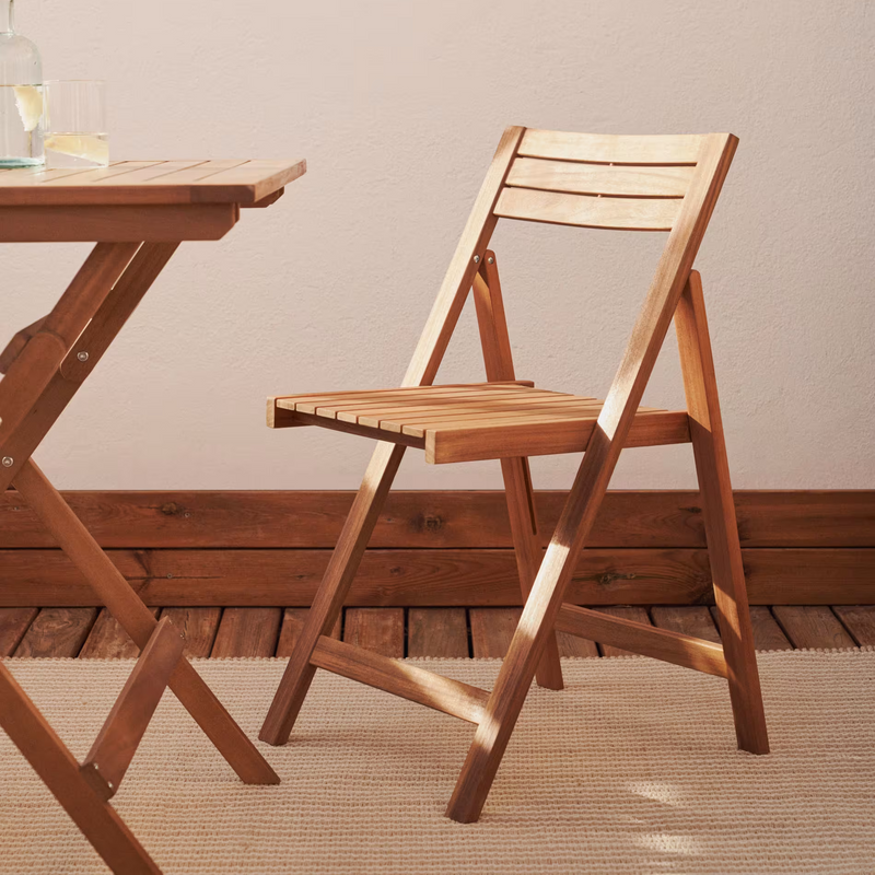 SADIRAR Sklopiva vanjska stolica od čvrstog drva bagrema