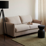 CARLOTA dvosjed na razvlačenje u beige chenille, 140 cm