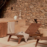 BELIA Vanjska ležaljka za sunčanje od punog drva eukaliptusa, 100% FSC